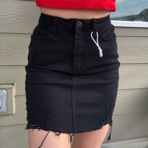 ❗️SOLD❗️Black denim skirt! ❗️SOLD❗️